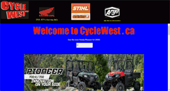 Desktop Screenshot of cyclewest.ca